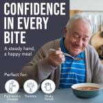 Weighted Utensils for Seniors with Hand Tremors