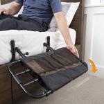 Adjustable Bed Rail with Organizer for Seniors