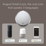 August Smart Lock Wi-Fi Bridge with Alexa Access