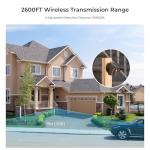 Wireless Driveway Alarm with Solar Motion Sensor
