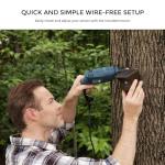 Wireless Driveway Alarm with Solar Motion Sensor