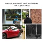 Wireless Solar Driveway Motion Sensor Alarm System