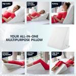 Adjustable Wedge Pillow for Sleep and Comfort