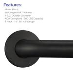 Grab Bar Bundle for Safety and Accessibility