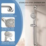 Slide Bar Shower Set with Handheld Shower Head