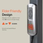 GoRise Electric Floor to Stand Lift - Supports 500 Lbs