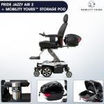 Jazzy Air 2 Electric Wheelchair with Accessories