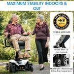 Jazzy Air 2 Electric Wheelchair with Accessories