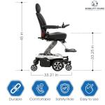 Jazzy Air 2 Electric Wheelchair with Accessories