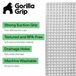 GORILLA GRIP Non-Slip Bath Mat for Safety