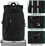 MANCRO Anti-Theft 17.3" Laptop Travel Backpack