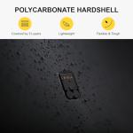 LEVEL8 20-Inch Hard Shell Carry-On Luggage