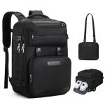 Waterproof 35L Travel Backpack with Shoe Compartment
