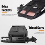 Waterproof Camera Backpack with Laptop Compartment