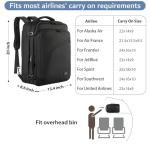 MATEIN 45L Expandable Travel Backpack - Water Resistant