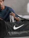 Nike Brasilia 9.5 Large Black Duffel Bag