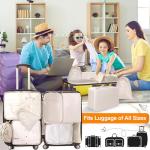 8-Piece Travel Packing Cubes Set with Bags