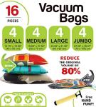 Vacuum Storage Bags for Clothes with Hand Pump
