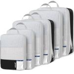 Prezon 6-Piece Compression Packing Cube Set
