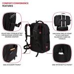 SwissGear 3766 48L USB Travel Backpack with RFID