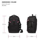 SwissGear 3766 48L USB Travel Backpack with RFID