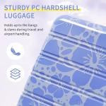 Merax Lightweight 3-Piece Hardside Luggage Set