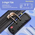 Merax Lightweight 3-Piece Hardside Luggage Set