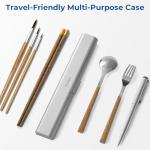Oralphi Aluminum Travel Toothbrush Case - Silver