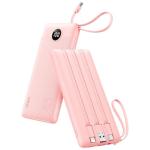 VRURC 10000mAh Portable Charger for Travel - Pink