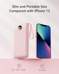 VRURC 10000mAh Portable Charger for Travel - Pink