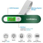 Portable Digital Luggage Scale for Travelers 110 lbs