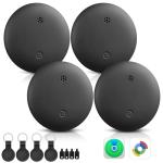 4-Pack Bluetooth Trackers for iOS and Android