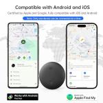 4-Pack Bluetooth Trackers for iOS and Android
