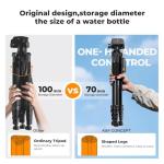 K&F CONCEPT 75" Lightweight Travel Tripod for Cameras