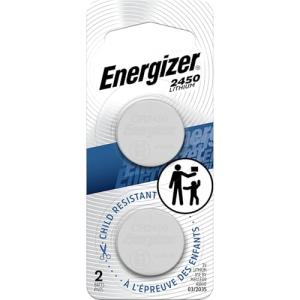 Energizer 2450 Lithium Coin Battery - 2 Pack