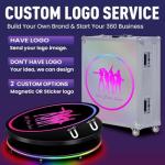 ZANOGI 360 Photo Booth with Flight Case & Battery