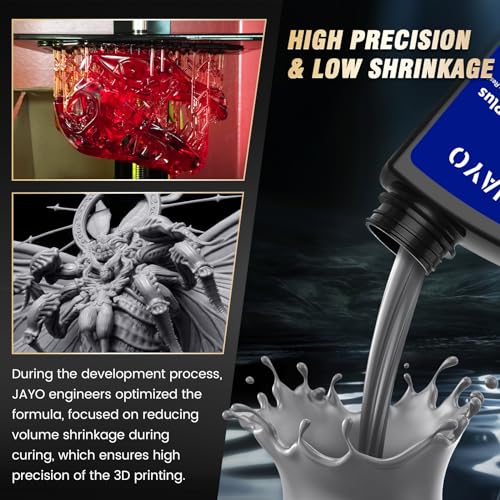 JAYO 2KG Upgraded Standard Plus 3D Printer Resin