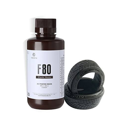 RESIONE F80 3D Printer Elastic UV Resin - Black