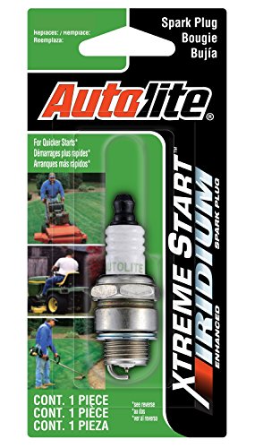 Autolite Xtreme Start Iridium Spark Plug for Lawnmowers