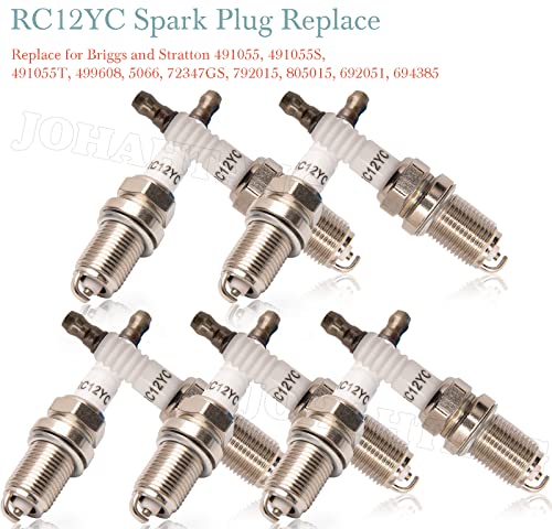 JOHAHTANG RC12YC Spark Plug Pack of 10