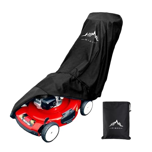 Himal Outdoors Heavy Duty Lawn Mower Cover - Black