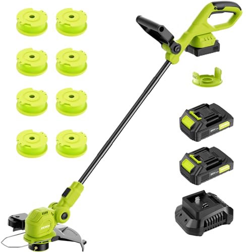 JAGROM 12-Inch 20V Cordless String Trimmer Kit