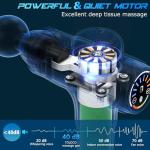 TOLOCO Deep Tissue Massage Gun with 12 Heads