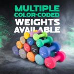5 lb Neoprene Dumbbells - Pair Set