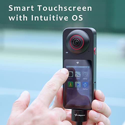 FANWINYU 360 Action Camera with Touchscreen HD