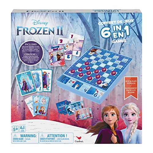 Disney Frozen 2 6-in-1 Family Game House