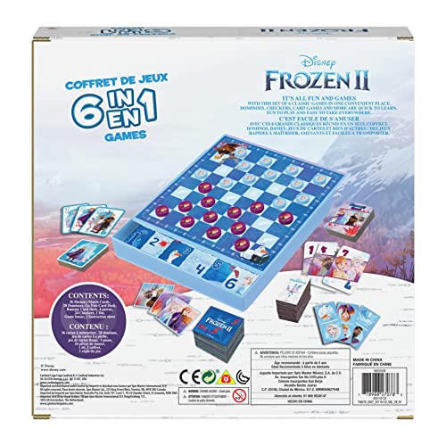 Disney Frozen 2 6-in-1 Family Game House