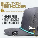 Brimz Golf Cap with Tee Holder and Ball Marker