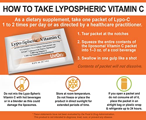 Lypo-Spheric Vitamin C - 60 Packets (2 Packs)