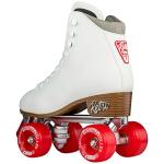 Crazy Skates Retro Adjustable White Roller Skates